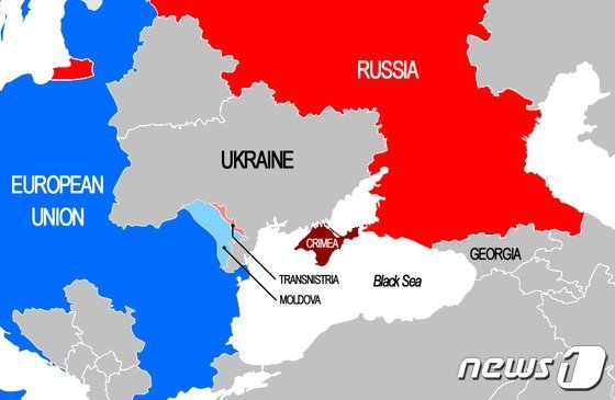 몰도바 친러 분리주의 지역인 트란스니스트리아. 사진은 스페인 바르셀로나 내셔널리아(nationalia) 온라인 보도화면 갈무리. ⓒ News1 최서윤 기자