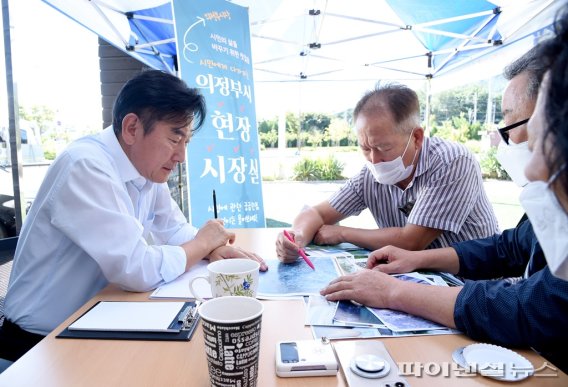 김동근 의정부시장 2일 ‘현장시장실’ 진행. 사진제공=의정부시