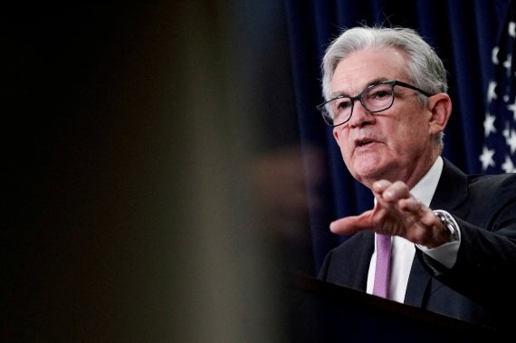 제롬 파월 미국 연방준비제도(Fed·연준) 의장. 2022.7.27. REUTERS/Elizabeth Frantz/File Photo ⓒ 로이터=뉴스1