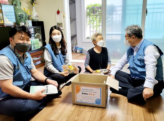 포스코건설, 추석 앞두고 '취약계층 한가위 나눔 행사' 개최