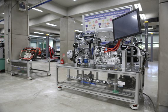 울산대학교 미래자동차 구조실습실. (울산대학교 제공)