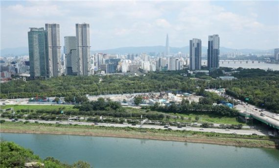 삼표레미콘 성수공장 부지 전경 서울 성동구 제공