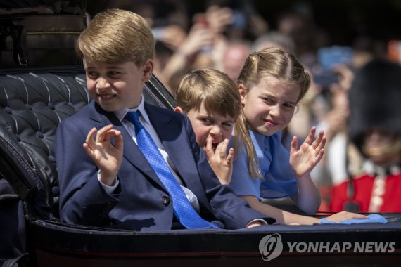 영국 왕실의 아이들 (출처=연합뉴스)