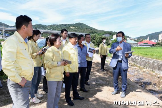 양주시의회 주요 사업장-공공시설 방문해 현안 점검. 사진제공=양주시의회