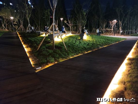 고양 일산호수공원-일산문화광장 녹지축 완성