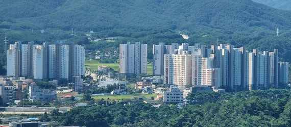 강릉지역 아파트 [촬영 유형재]