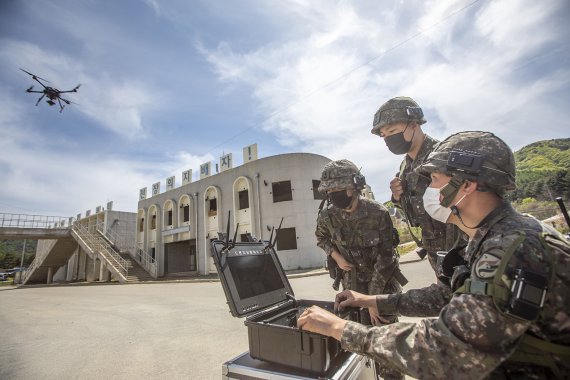 지난 5월 강원 인제군 육군과학화전투훈련단(KCTC)에서 진행된 '신임장교 과학화 전투훈련'. (육군 제공) 2021.5.16/뉴스1 /사진=뉴스1