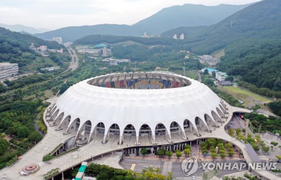 부산 아시아드 주경기장 [촬영 김재홍]