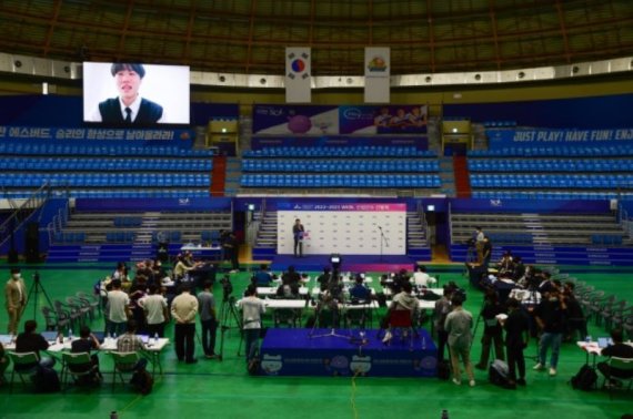 16일 인천 도원체육관에서 진행된 2022~2023 WKBL 신인 드래프트 현장. (WKBL 제공)