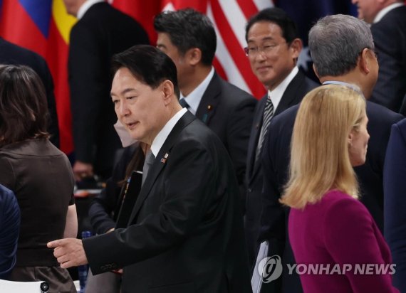 日 '한일정상회담 불투명' 보도에…대통령실