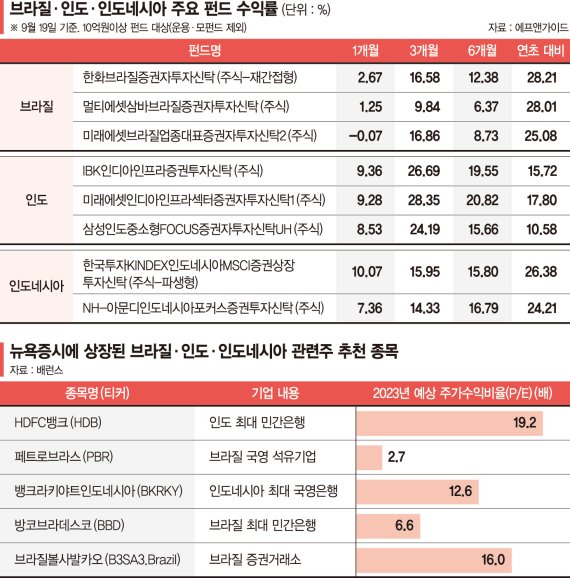 미국·유럽보다 낫네… 투자매력 커진 신흥국 어디?