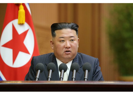 김정은 북한 국무위원장이 지난 9월 8일 최고인민회의 시정연설을 통해 "절대로 핵을 포기하지 않겠다"고 선언했다. 사진=노동신문 캡처