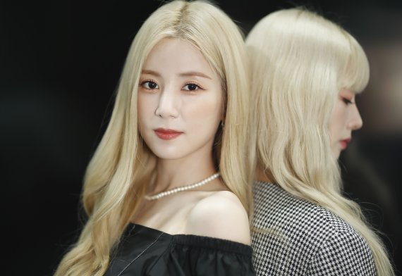 에이핑크 첫 유닛 초봄의 초롱(왼쪽)과 보미 / 뉴스1 ⓒ News1 권현진 기자