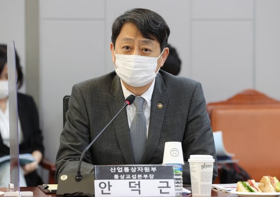 안덕근 통상교섭본부장, 미국 무역대표부 대표와 양자회담 개최