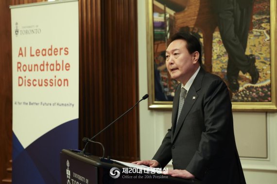尹 대통령 "한국-캐나다 AI 협력 적극 지원"…네카오도 협력 계획 발표