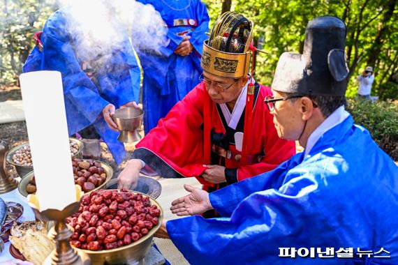 양평문화원 용문산 산령제 개최…군민번영 기원