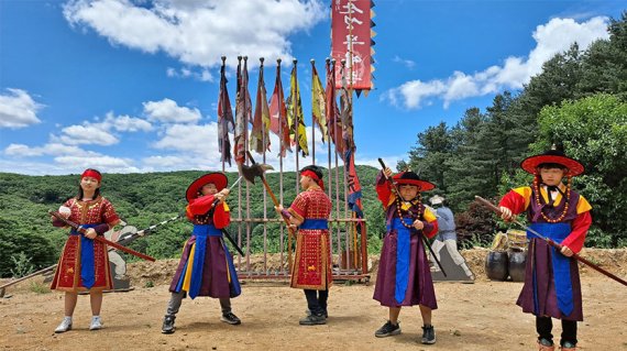 광주 남한산성 전통무예.(남한산성전통무예협회 제공)/