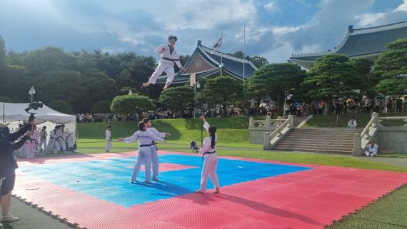 서울시 태권도 공연 /사진=문화재청