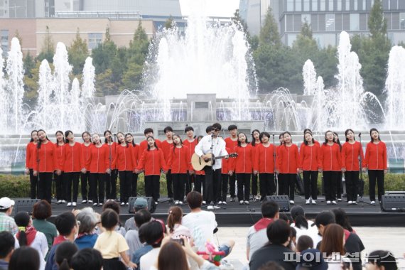 2022년 고양특례시민의날 기념식 고양시립합창단 축하공연. 사진제공=고양시