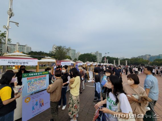 2022년 고양특례시민의날 기념식 홍보 부스존과 체험교실. 사진제공=고양시