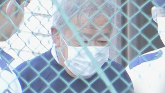 10대 여성을 스토킹한 혐의로 체포된 70대 남성 A씨. 출처=일본 TBS NEWS