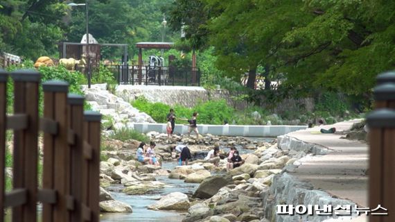 고양시 창릉천. 사진제공=고양시