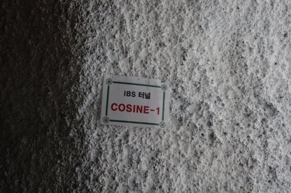 COSINE 실험실이 들어설 터널 [촬영 문다영]