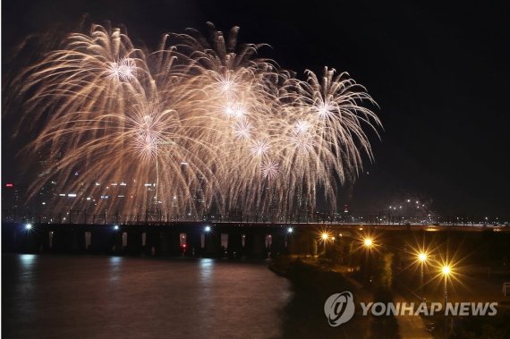 2016년 서울세계불꽃축제 /연합뉴스