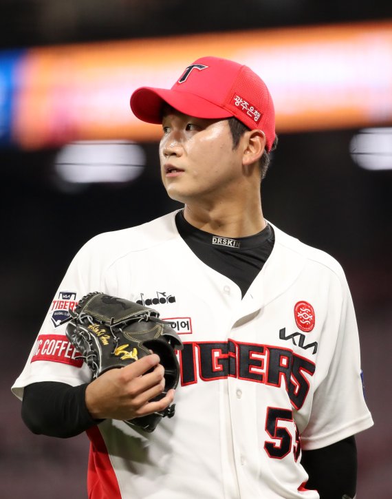 당연히 터질 것이라고 생각하고, 지금도 그렇게 생각되어지는 투수 김기훈(뉴시스)