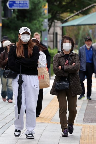 패딩이 필요한 서울 날씨