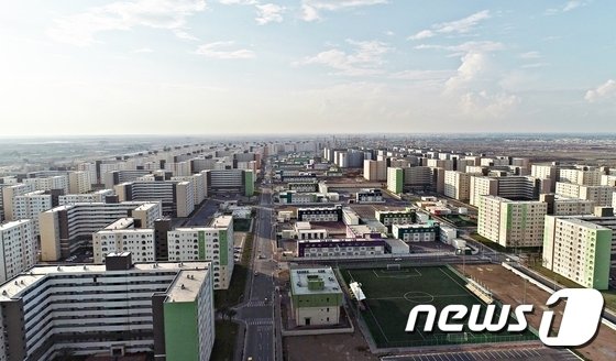 이라크 비스마야 신도시 전경.(제공=한화건설)ⓒ 뉴스1 /사진=뉴스1