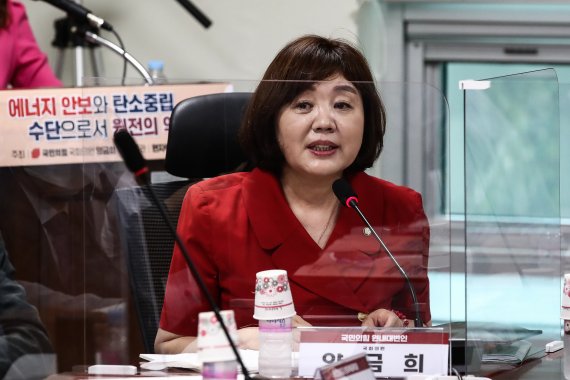 Geum-hee Yang, Representante da Força Popular (Cobertura Conjunta) ⓒ News1 DB