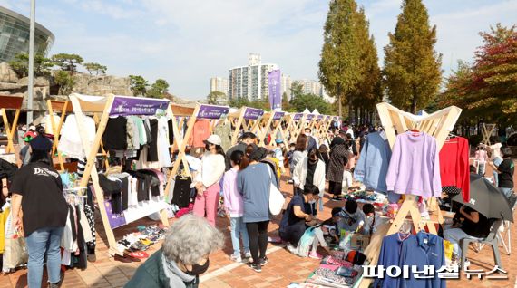 제19회 광명시 평생학습마을축제 현장. 사진제공=광명시