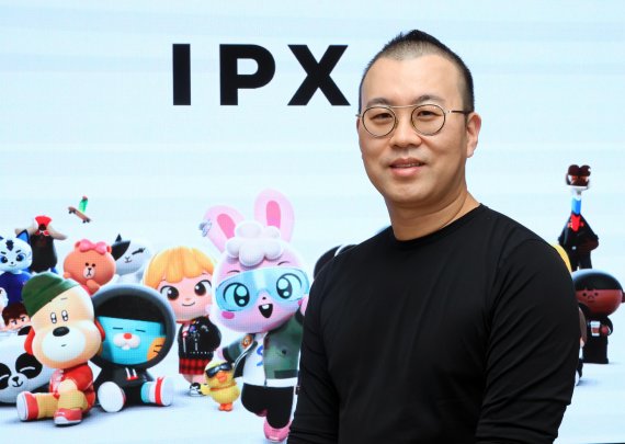 김성훈 IPX 대표가 17일 사업전략에 대해 말하고 있다. 사진=박범준 기자