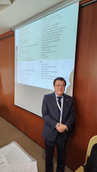 홍완식 아시아생활체육연맹 부산총회 조직위원장.