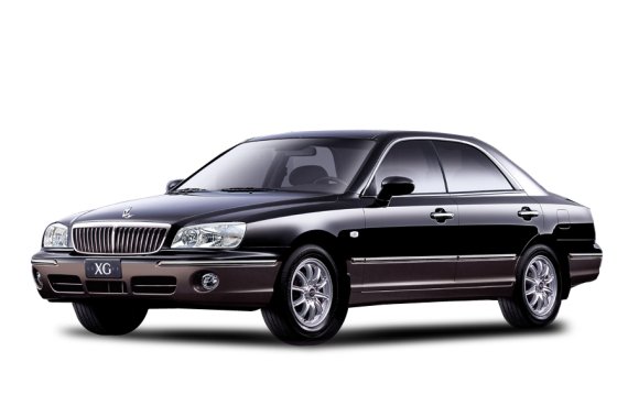 [서울=뉴시스] 조수정 기자 = 1998년 출시한 3세대 그랜저 XG. (사진=현대자동차 제공) 2022.10.19. photo@newsis.com