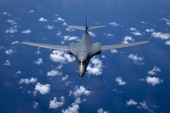 미 공군 B-1B '랜서' 폭격기. 사진=미 공군 제공