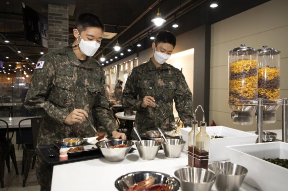 육군의 '더 좋은 병영식당'.사진=육군 제공