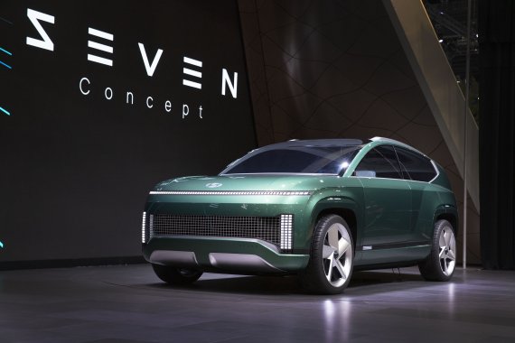 현대자동차 전기 SUV 콘셉트카 '세븐'(SEVEN). (현대차 제공) 2021.11.18/뉴스1