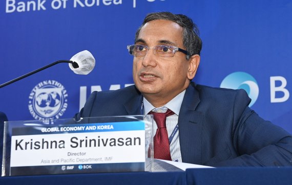 크리슈나 스리니바산(Krishna Srinivasan) 국제통화기금(IMF) 아시아·태평양국 국장 /사진=연합뉴스