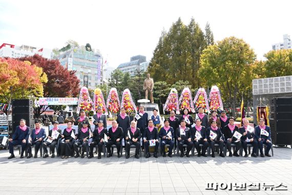 안중근 의사 의거 제113주기 기념식 현장. 사진제공=부천시