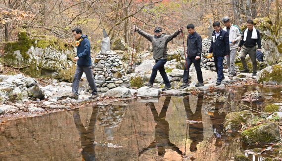 항골 숨바우길 걷기 행사 [정선군 제공.재판매 및 DB 금지]