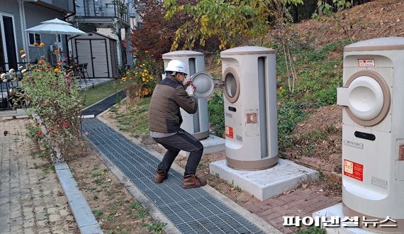 파주시 자동집하시설. 사진제공=파주시