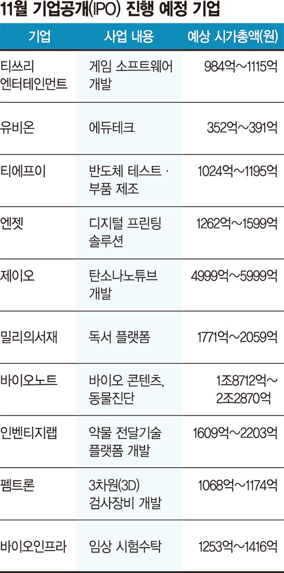 '이 없으면 잇몸'… 대어 사라진 IPO시장 중소형주로 재편
