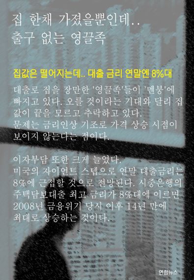 "집 한채 가졌을뿐인데.." 출구 없는 영끌족 [카드뉴스]