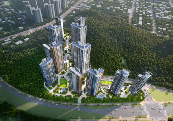 [포레나 대전학하 1단지 투시도]