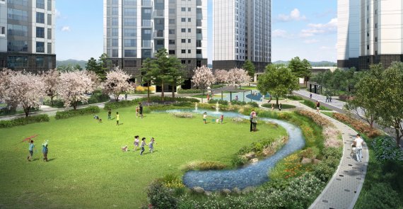 중랑구 新랜드마크 서울 ‘리버센 SK뷰 롯데캐슬’ 견본주택 오픈