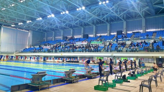 전북 전주에서 열린 수영대회 자료사진. 전주시설공단 제공