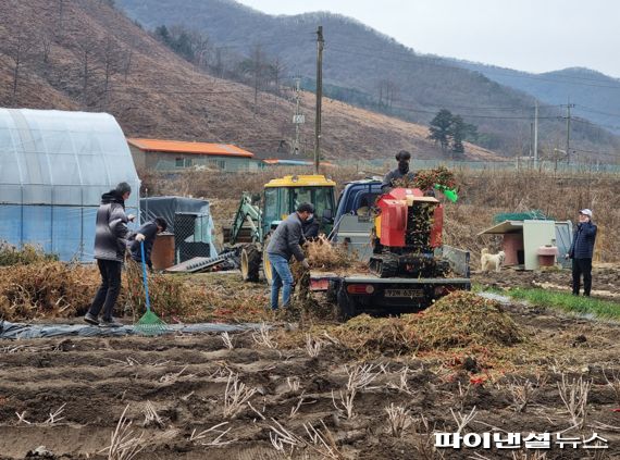 남양주시 ‘영농 부산물’ 파쇄지원…토양환경 개선