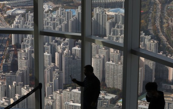 서울 아파트 단지 모습.ⓒ News1 송원영 기자